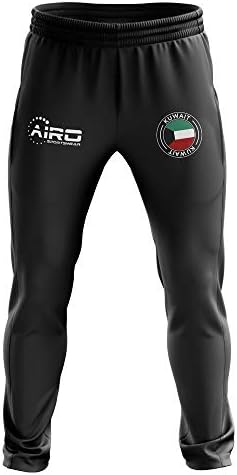 Футболни спортни панталони Airosportswear Kuwait Concept (Черен)