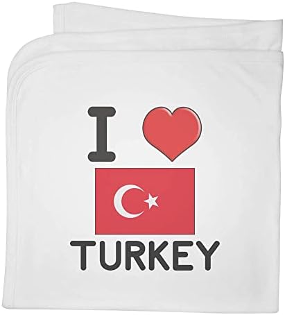Детско Памучно одеало /Шал Azeeda I Love Turkey (BY00025977)