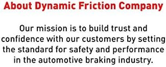 Преден Десен Спирачните Челюсти премиум-клас Dynamic Friction Company 331-80104 За 2014- Mazda 3, -2017 Mazda CX-3