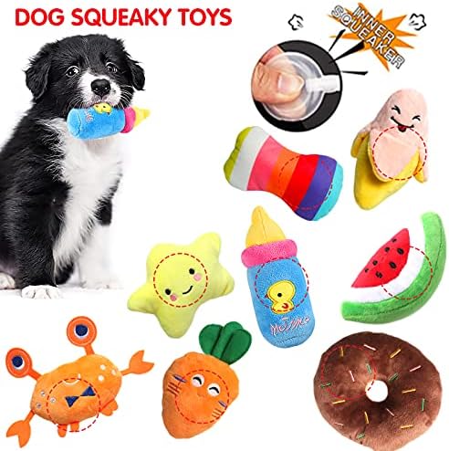 SYEENIFY Играчки за малки Кученца за малки Кучета, Играчки за никнене на млечни зъби за Кученца, Красиви Играчки за кучета за малки Кучета, Трайни Играчки за малки Кучен