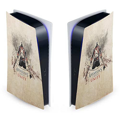 Дизайн на своята практика за главата Официално Лицензиран Assassin ' s Creed Arno Dorian Unity Key Art Матова повърхност Винил Стикер