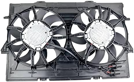 Двигател на вентилатора за охлаждане на радиатора EMIAOTO в събирането на подходящи за A-DIMITAR A6 A7 4G 3,0 4,0 TFSI 2012-2017