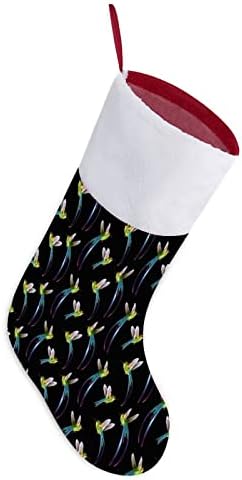 Красиви Колибри Коледен Окачен Отглеждане на Сладък Дядо Чорап за Коледно Декориране на Подаръци