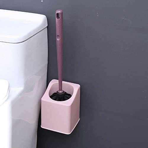 Четка за тоалетна и Държач за Четка за тоалетна Набор от тоалетни четки и притежателите на Стенен монтаж Без пробиване Комплект