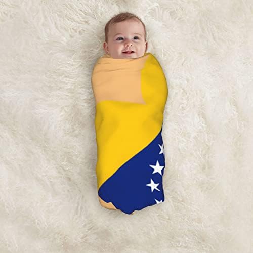 Любовта Знаме на Венецуела Детско Одеало Приемащото Одеало за Бебета Новородено Промяна Калъф Обвивка