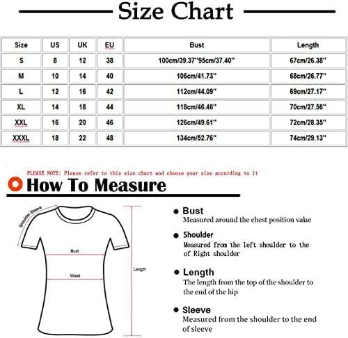Дамски Ризи с Цветен Модел, Модни Тениски със Средна Дължина, с V-образно деколте, Размер Плюс, Свободни Ежедневни Потници, Тениска, Пуловер