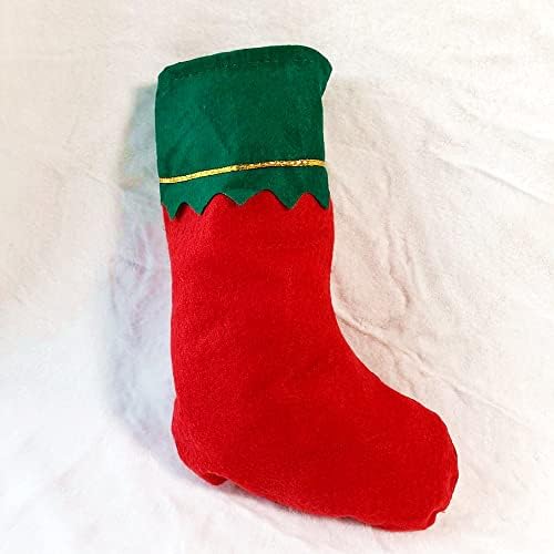 LKQBBSZ Пухкава Коледни Чорапи, Коледни Украси Чорапи Селски Коледни Чорапи на Дядо Коледа за Коледа Декорации за Дома, Спални Празници,