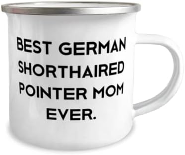 Страхотни подаръци за кучета немска Короткошерстной порода Пойнтер, най-Добрата немска Късокосместа Куче, Празнична Чаша на 12 унции за германската Короткошерстно