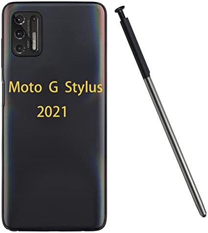 Черна дръжка G Stylus 2021 за Motorola Moto Писалка за Сензорен екран с LCD Дисплей, Резервни Части за Motorola Moto G Stylus 2021