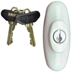 Заключване с ключ При събирането, Разтегателна Вратата Andersen Tribeca, LH - Бял