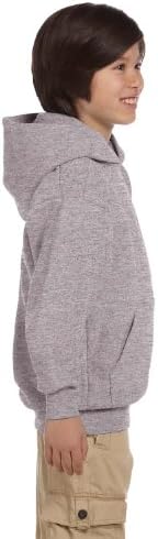 Пуловер с качулка (P473) Светло Стомана, S