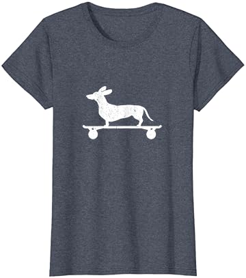Скъпа такса за скейтборд, Забавна тениска с изображение на Кренвирши за кучета