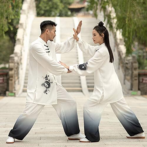 KSUA Унисекс Форма на Тай-чи Униформи за Бойни Изкуства в Традиционен Китайски Стил за Упражнения ци Гун Кунг-фу Вунг Чун за Жени