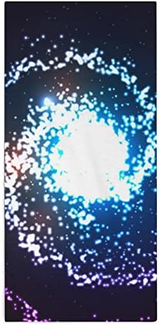 Космическа Мъглявината Galaxy Върти Гъба, Кърпа 28,7 х 13,8, Кърпички За Лице От най-добрите Влакна, Высокоабсорбирующие Кърпи, Кърпи За Ръце