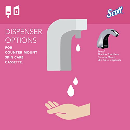 Пенящееся сапун за ръце Scott® с хидратиращ крем (11280), 1,5 л Розов цвят с флорални аромат, за дозаторов за сапун за ръце Scott®