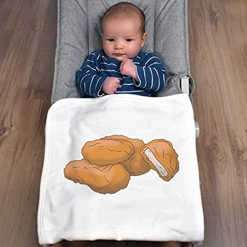 Памучни Бебешки одеяла /Шал Azeeda Пилешки хапки (BY00027646)
