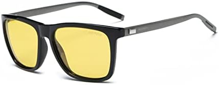 YOZOOT Поляризирани Очила за Нощно Виждане за Мъже Жени Жълти Защитни Очила за Шофиране от Дъжд с защита от Uv и против отблясъци