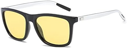Dexlary Очила за Нощно Виждане За Шофиране С Антирефлексно Покритие Поляризирани UV400 Очила за Мъже, Жени, Колоездене, Риболов,