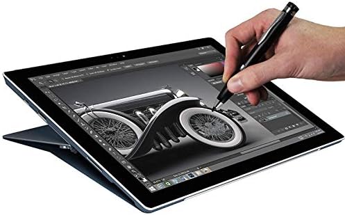 Активен цифров стилус Broonel Black Mini Fine Point, съвместима с Lenovo ThinkPad T490 14 инча | Lenovo ThinkPad T490s 14 инча | Lenovo ThinkPad T495 14 инча