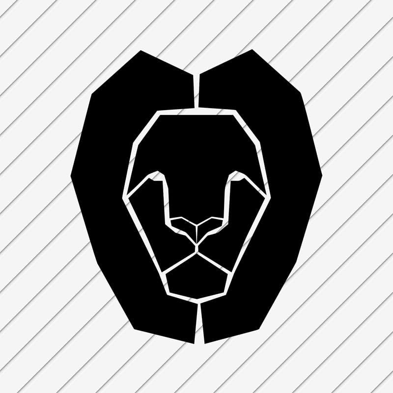 Винилови Стикери С изображение на Лъв, На Стени |Силует на Африканската Главата Сафари в Джунглата |Силует Гордост за Крал на Животните