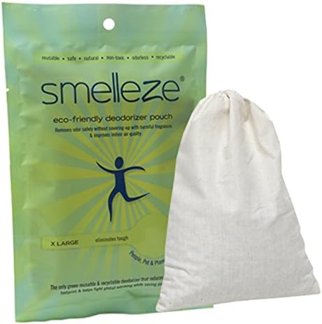 Чанта-дезодорант за премахване на миризмата на боя SMELLEZE за еднократна употреба: премахва двойки без мирис на площ от 150 квадратни метра