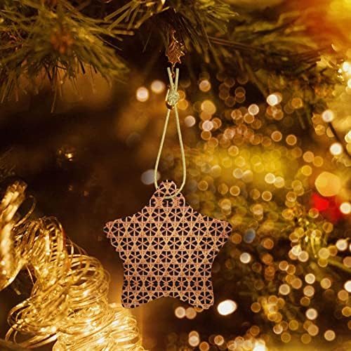Ракита окото 2022 Коледен керамични висулка за украса на Коледната елха