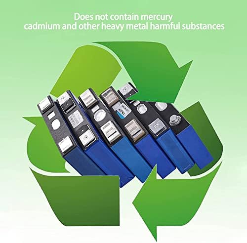 ZGFF 8 Бр. В пакет Литиево-желязо-фосфатная батерия дълбоко цикъл, Акумулаторна батерия 3.2 В 100 ah, Подходящи за архивиране на системата/Электромобиля/RV