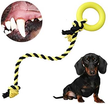 Заредете Играчки на въже, за кучета, Гумени Играчки-Пръстени за кучета, Играчки за дъвчене за кучета, Супер детски Играчки за Дъвчене за кучета, Отлично подходящи за