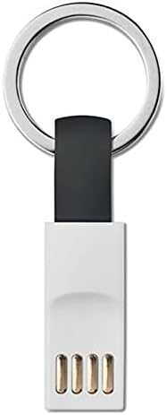 Кабел BoxWave е Съвместим с Micromax Infinity N12 - Зарядно устройство за ключодържател Micro USB, Ключодържател Micro USB-Кабел