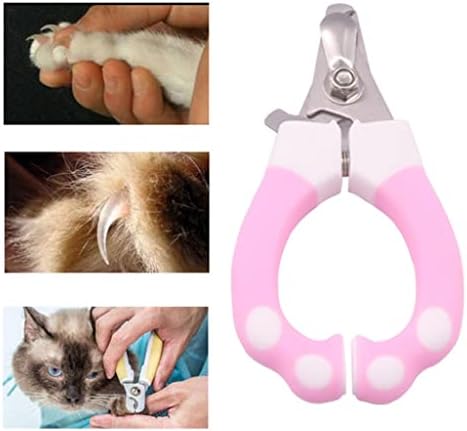 LEPSJGC Професионален Нож за нокти за домашните котки и кучета, Ножица за подстригване на кучета от Неръждаема Стомана, Ножица за рязане на Нокти (Цвят: E, размер: 1)