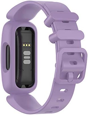 Въжета Chofit, съвместими с Fitbit Ace 3 за деца, меки силиконови водоустойчиви аксесоари за гривни, каишка за спортни часа, сменяеми каишки за Fitbit Ace 3 момчета и момичета (5 о?