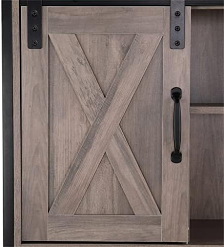 Разтегателна врата с желязна рамка и три рафтове Шкаф за баня в ретро стил от МДФ с триамином (Цвят: B размер: както е показано