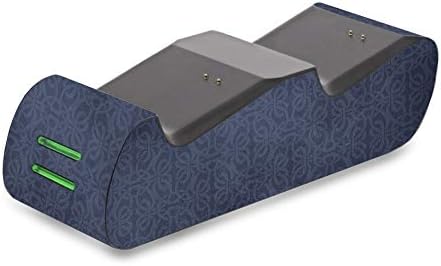 Кожата MightySkins е Съвместим със зарядно устройство за контролер Fosmon Xbox One / One X /One S - Решетка от дървени въглища |