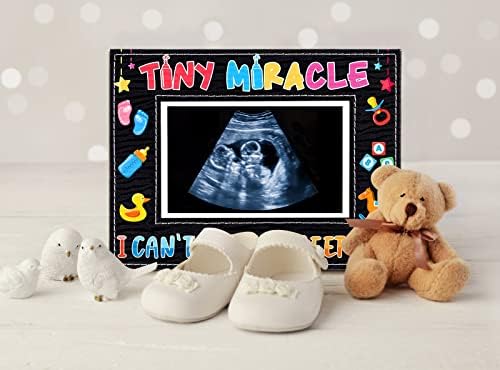 Фоторамка за детска Сонограммы PETCEE, 1-аз Ултразвукова Фоторамка Обяви за бременност Малки Идеи за Подаръци за Нова Мама Бъдещата