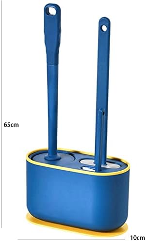 Четки и Поставки за Тоалетна KNFUT, Многофункционална Четка за Тоалетна, TPR Дюза за почистване на Тоалетната чиния, Инструмент Дарин Base за Бързо Източване на Водата, К?