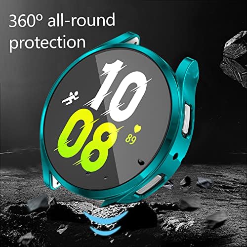 Калъф Wugongyan е Съвместим с Samsung Galaxy Watch 5 2022/Galaxy Watch 4 2021 Защитно фолио за екрана 40 мм 44 мм от TPU със защита