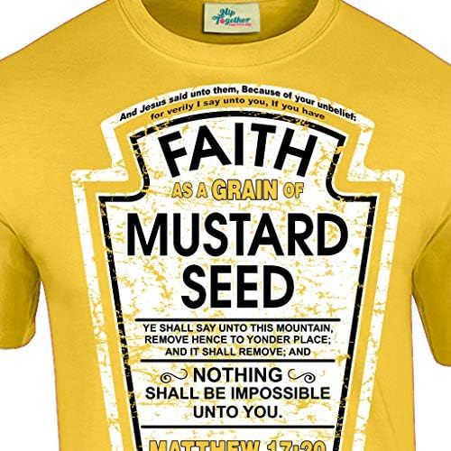 Комбинирайте Вяра колкото Синапено зърно, Тениска с християнски пародия