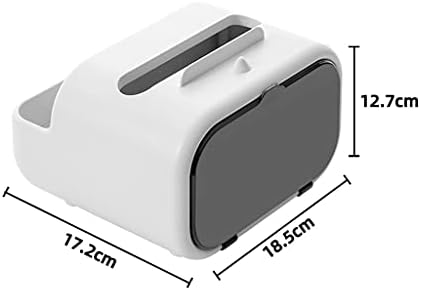 кутия за салфетки Многофункционална Кутия за съхранение на Салфетки Диспенсер за хартия Държач за Кърпички Контейнер за съхранение