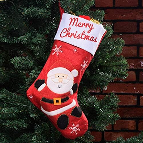 Подарък Снежен човек Коледна Украса Модни Чорапи Коледна Чанта Goodybag Начало Декор Мъниста на Конци За Деца