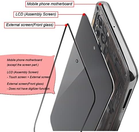 Подмяна на екрана OCOLOR за Motorola Moto One 5G Ace XT2113 Moto G 5G 6,7 LCD сензорен дисплей, Дигитайзер, сглобени с инструменти (Не за Мото One 5G)