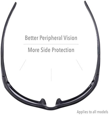 Защитни очила UVEX by Honeywell Hypershock в черни рамки очила с лещи SCT-Blue и противотуманным покритие Uvextreme Plus (S2951XP)