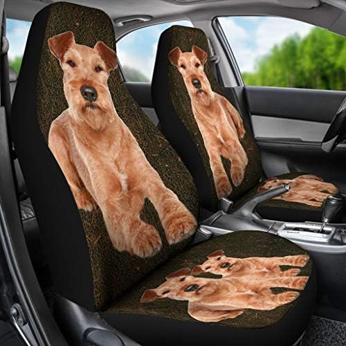 Калъфи за автомобилни седалки с принтом кучета ирландски териер