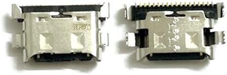YESUN USB Порт за зареждане Конектор за зареждане Конектор за док-станция за Samsung Galaxy A20 A30 A40 A50 A60 A70 A30S A40S A50S A70S A51 A21S (опаковка от 5)