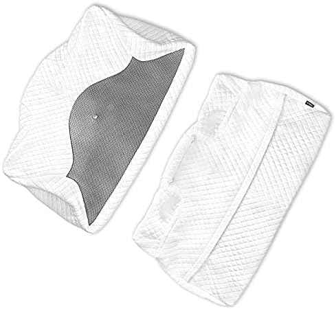 Калъфка за шийката на матката HOMCA Memory Foam - Гипоаллергенная Контур калъфка за възглавница (Сив)