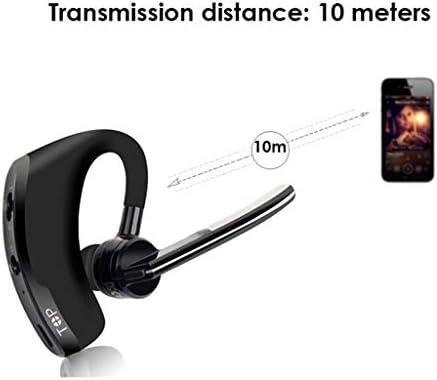 Bluetooth-Слушалки, Безжична Слушалка, стерео слушалки с усилвател, Бизнес ушите с микрофон с шумопотискане за бизнес разговори
