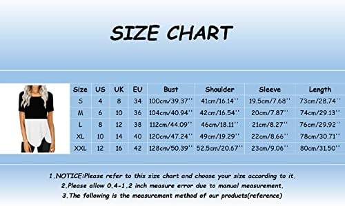 Западните Ризи за Жени, Дамски Модни Ежедневни Блузи С Къс Ръкав, Ежедневни Летни Тениски, Потници