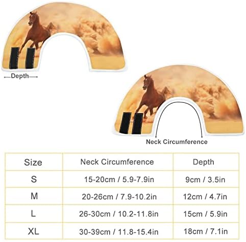 Яка Конус Кучета Арабската Бягащи Коне Регулируем Нашийник Спасение за Домашни любимци Защитен Нашийник за Кучета Котки