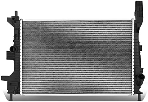 1-ред алуминиев радиатор DNA Автомобилизъм OEM-RA-13454 OE Style, съвместим с Transit 150-350 2015-2018 година на издаване, 30-1/4 W X 19-3/8X 1Г, впуск 1-5/16 / издаване на 1-1/2