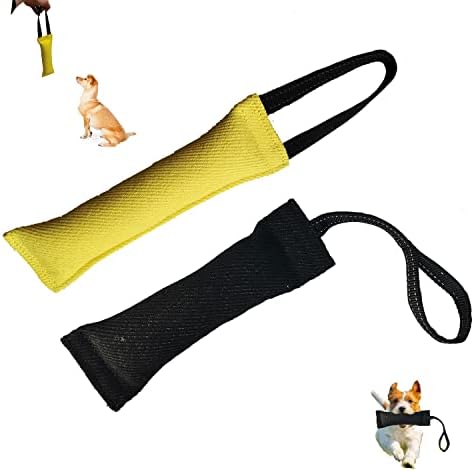Играчка за теглене на въже, от ухапване от кучета, устойчивост на разкъсване, най-подходящи за теглене на въже две кучета, Здрав найлон, подходящ за малки и средни ку