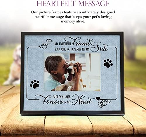 Рамка за снимки в памет на кучето - Рамка за снимки на кучета, които са умрели, Рамки за снимки в памет на кучето, Рамка за снимки, в памет на кучето, Подаръци за спомен